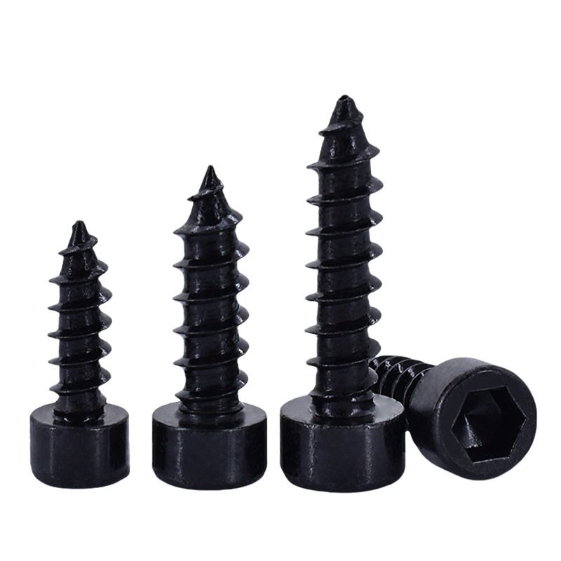 Cup-head hex-socket self-tapping screws M1.7–M6