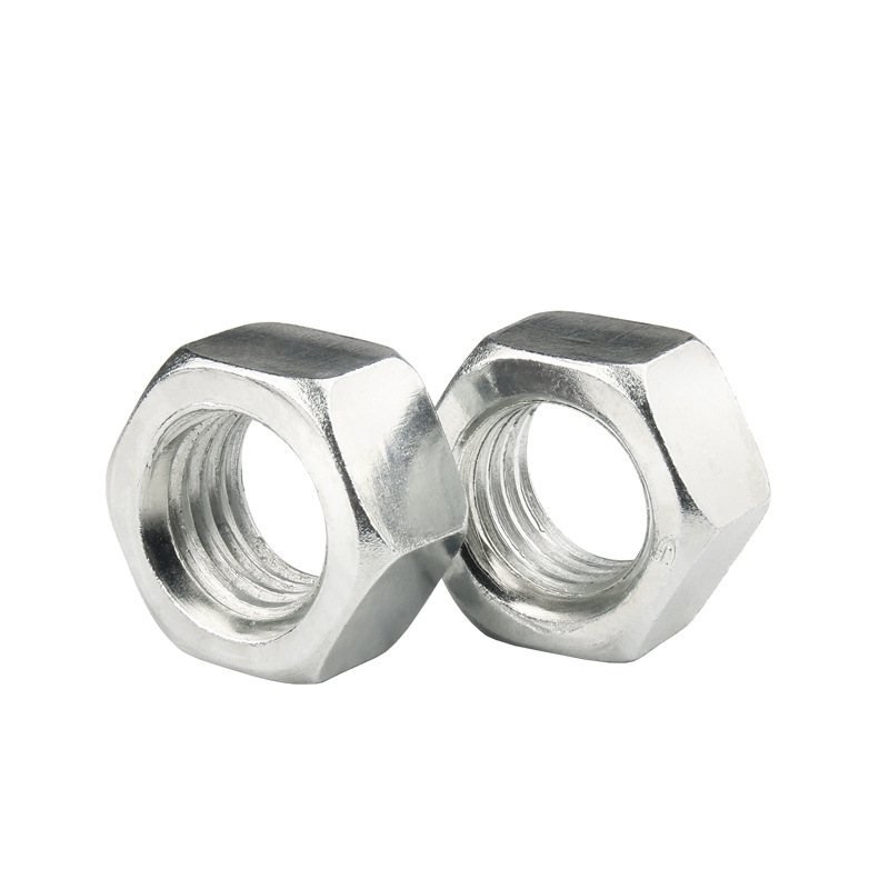 Hex nuts, matched to the bolt class