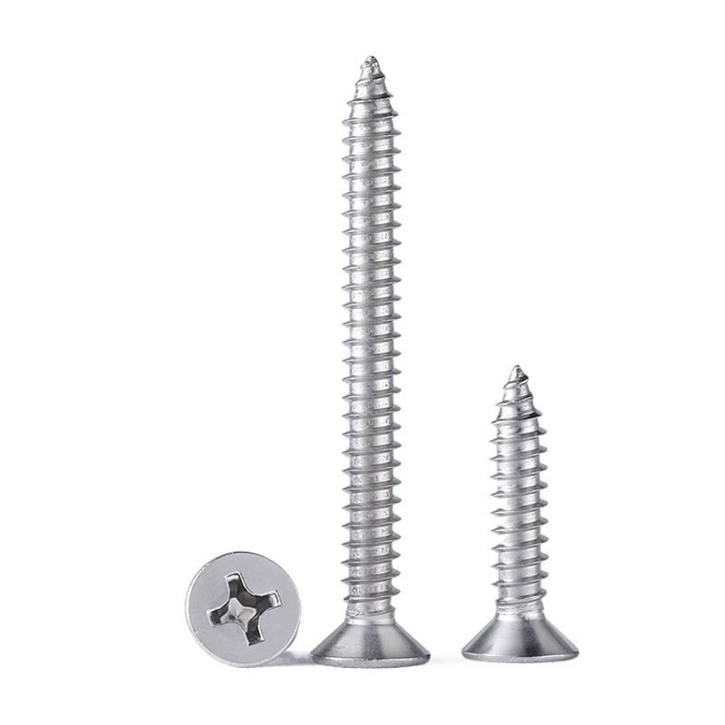 304 stainless self-drilling screws, countersunk head