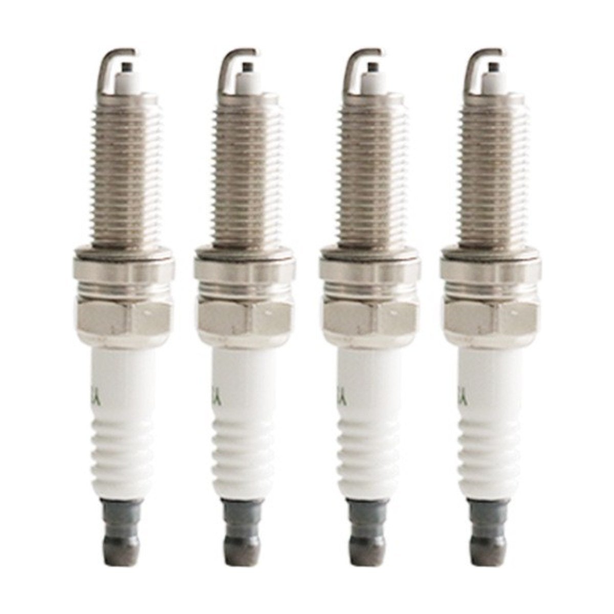 Four plugs from one production batch