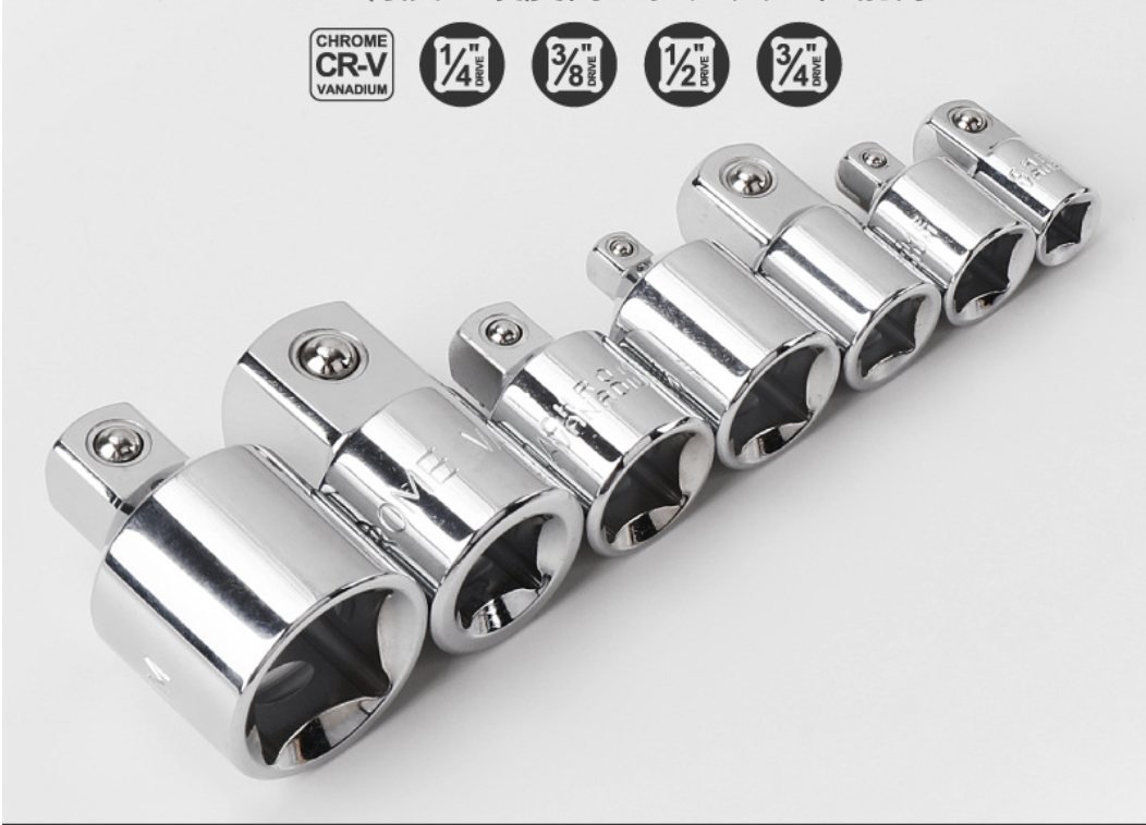 1/2″ – 3/8″ – 1/4″ socket adapters
