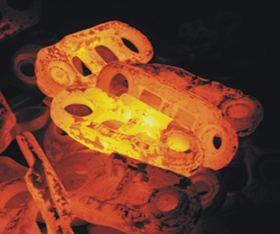 Wear part build-up under the welder
